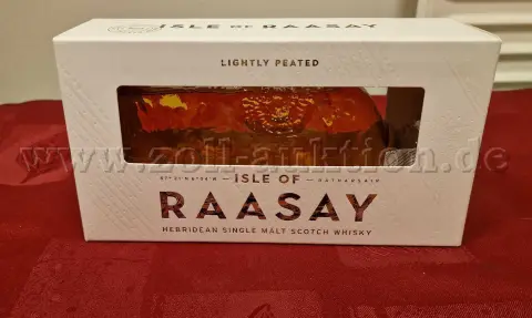 1 láhev Isle of Raasay Single Malt Scotch Whisky, 700 ml, 61,6 % obj.