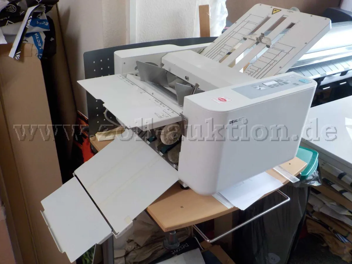 1 dvoukapesní skládací stroj Krug & Priester typ Ideal 8335