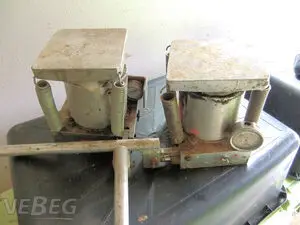 2 ks hydraulické kácení pomůcky: