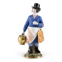 Figurine 'Marchand de sbiten' de la série 'Marchands et artisans'