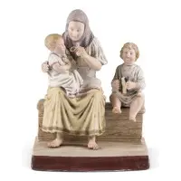 Groupe de figurines 'Famille paysanne'
