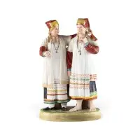 Groupe de figurines 'Femmes mordoviennes' de la série 'Peuples de Russie'