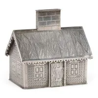 Trompe-l'œil - boîte à épices en forme de maison