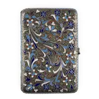 Cloisonné email sigarettenetui