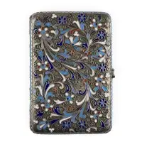 Cloisonné email sigarettenetui