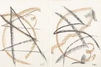 Twee abstracte composities