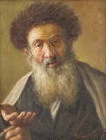 Portret van een rabbijn
