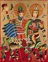 'Saint Boris et saint Gleb'