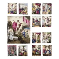 SAMMLUNG VON 13 FINIFTI MIT HOCHFESTEN DES ORTHODOXEN KIRCHENJAHRES
