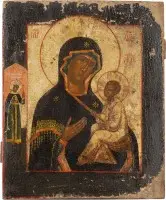 Icône de la Mère de Dieu de Tikhvine (Tikhvinskaïa)