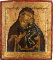 IKONE MIT DER GOTTESMUTTER VON TOLGA (TOLGSKAJA)