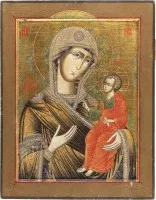 Grande icône de la Mère de Dieu 'Iverskaja'