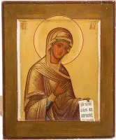 Icône de la Mère de Dieu provenant d'une déisis