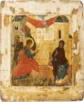 Grande icône de l'Annonciation de la Mère de Dieu