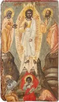 Icône de grand format avec la Transfiguration du Christ