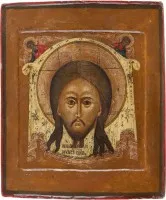 Изящная икона с Мандилионом