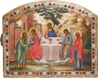 Grande icône de la Sainte Trinité de l'Ancien Testament