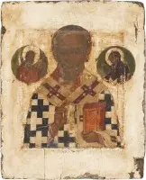 Petite icône avec saint Nicolas de Myre