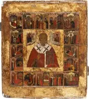 Icône de vie de saint Nicolas de Myre