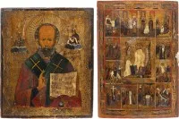 Twee grote iconen: Sint-Nicolaas van Myra en feesticoon