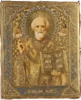 Icône datée de saint Nicolas de Myre