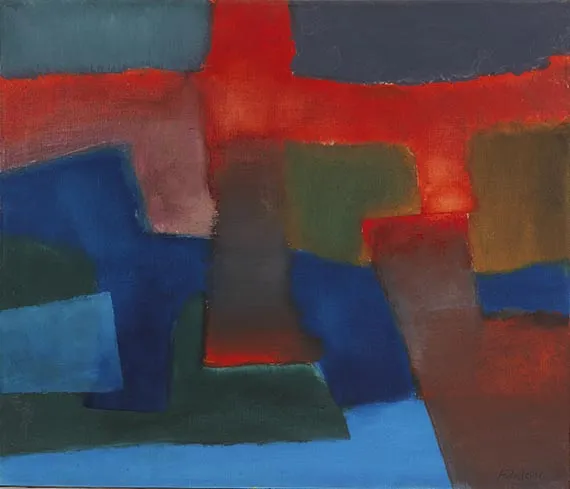 Фріц Вінтер, Дотик до червоного, 1966