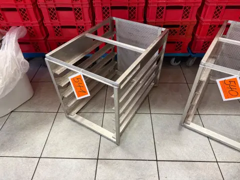 Alu-Kuchen-Transportgestell