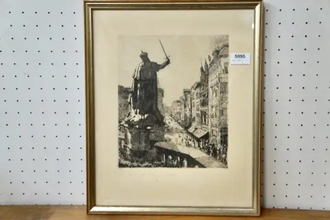 1 historyczna akwaforta