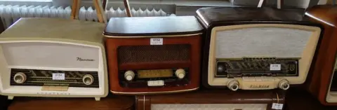 3 old radios