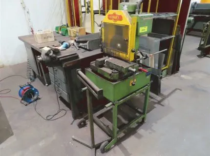 1 cold circular saw, make: Eisele, type: VMSI 410, year: 1980