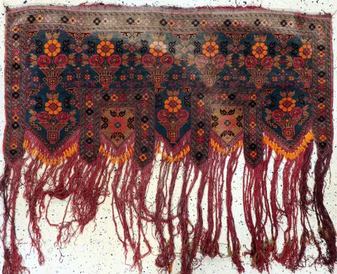 Kapunuk ancien, Afghanistan, début 20e s., laine sur laine, env. 140 x 70 cm, EHZ : 2