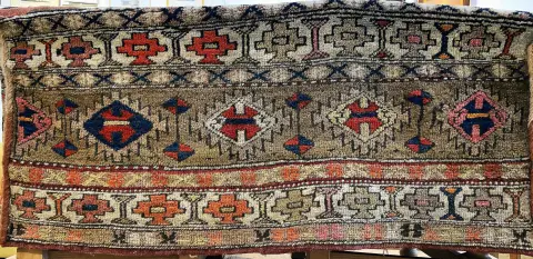 Sarab "Mafrasch", Persia, early 20th century, wool on cotton, approx. 100 x 50 x 40 cm