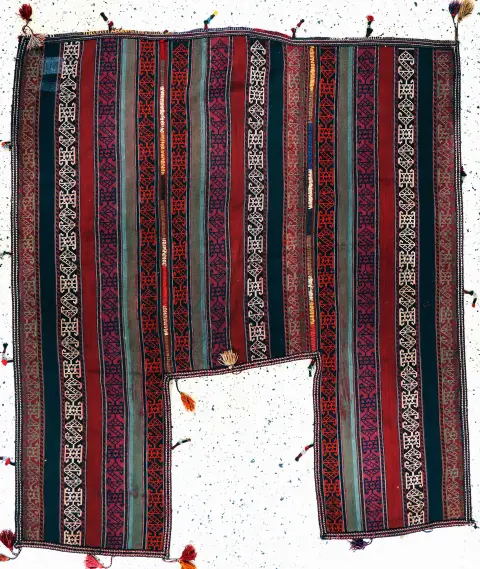 Nomadic horse cover, Persia, early 20th century, wool on wool, approx. 170 x 155 cm, EHZ: 2