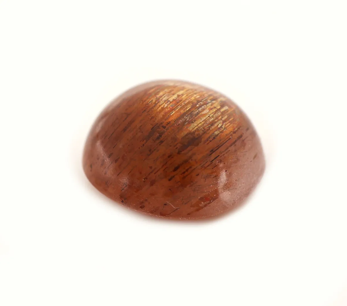 Loser Sonnenstein, 3.72 ct, ovaler Cabochon, sogn. 4-strahlen Stern-Sonnenstein