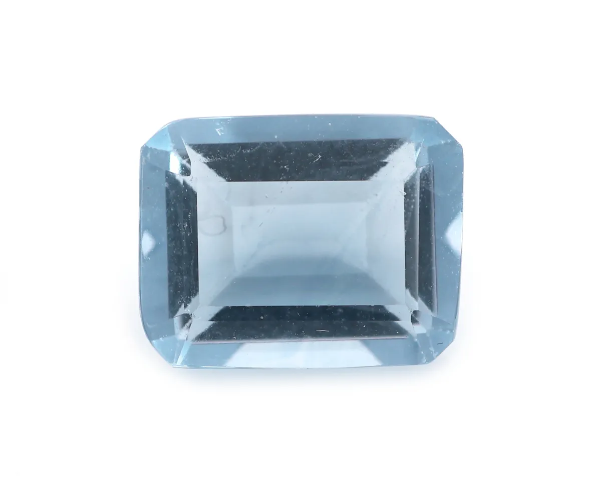 Fluorite libre, env. 2,80 ct, taille escalier octogonale, prix estimé : 120, - EUR