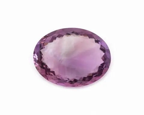 Améthyste brute, env. 61,43 ct, taille ovale