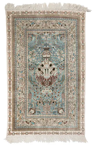 Tapis en soie