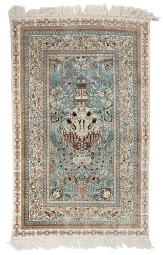 Tapis en soie