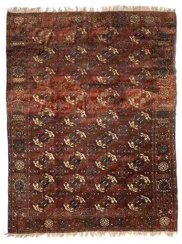 Tapis principal Tekke antique