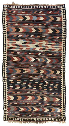 Flat-woven kilim