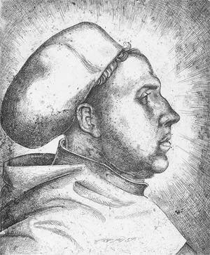 Hopper, Daniel – Portret van Maarten Luther