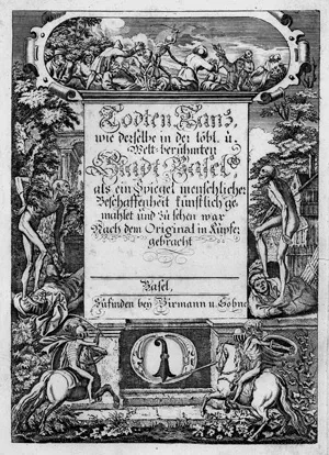 Merian, Matthaeus – Tanec smrti, jaký je