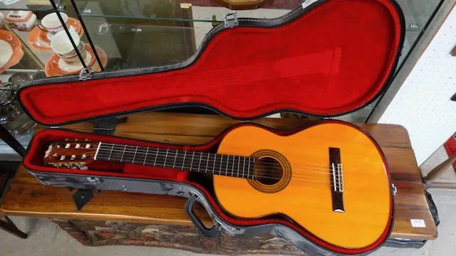 1 акустическая гитара "Fender"