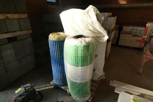 Sada rolí drenážních rohoží