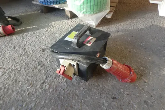 Baustromverteiler, mobil mit CEE-Anschluss