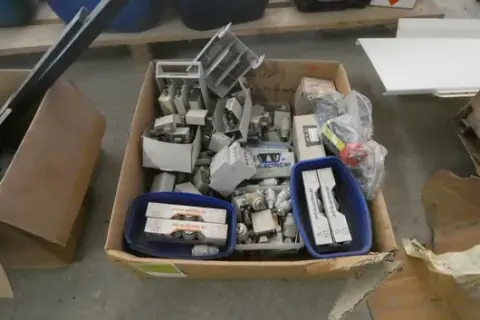 Lot of fuses, fuse holders and electrical accessories