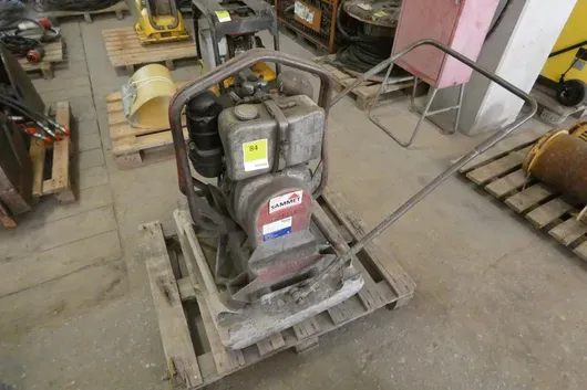 Rüttelplatte mit Hatz-Motor