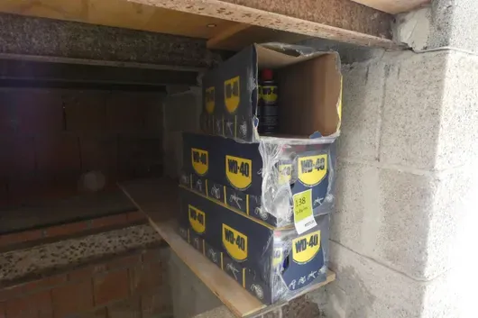 Lot of WD 40