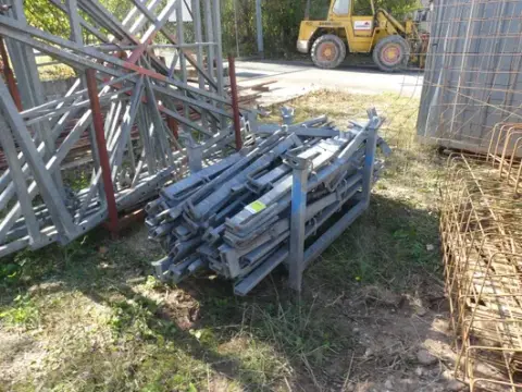 Lot of scaffolding brackets