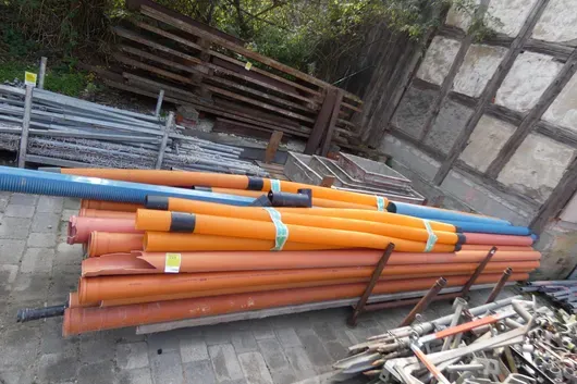 Setting-out scaffold